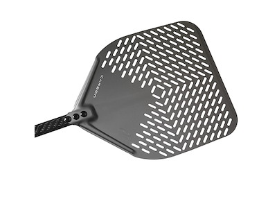 Pizzaspade 36x36 cm perf. 150 cm Kolfiber