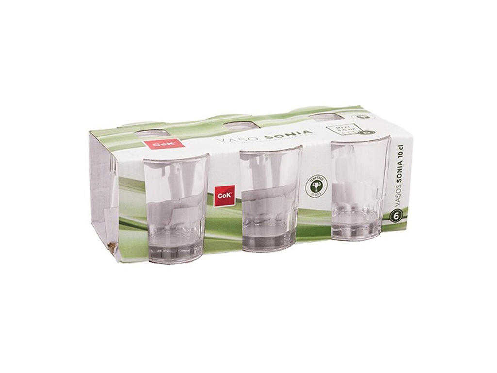 Glas 10 cl Sonia 6-pack