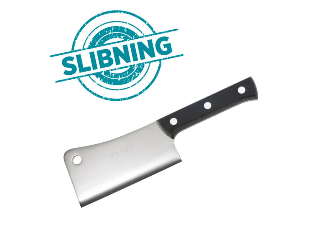 Köttyxa / Spjälkniv / Yxa slipad