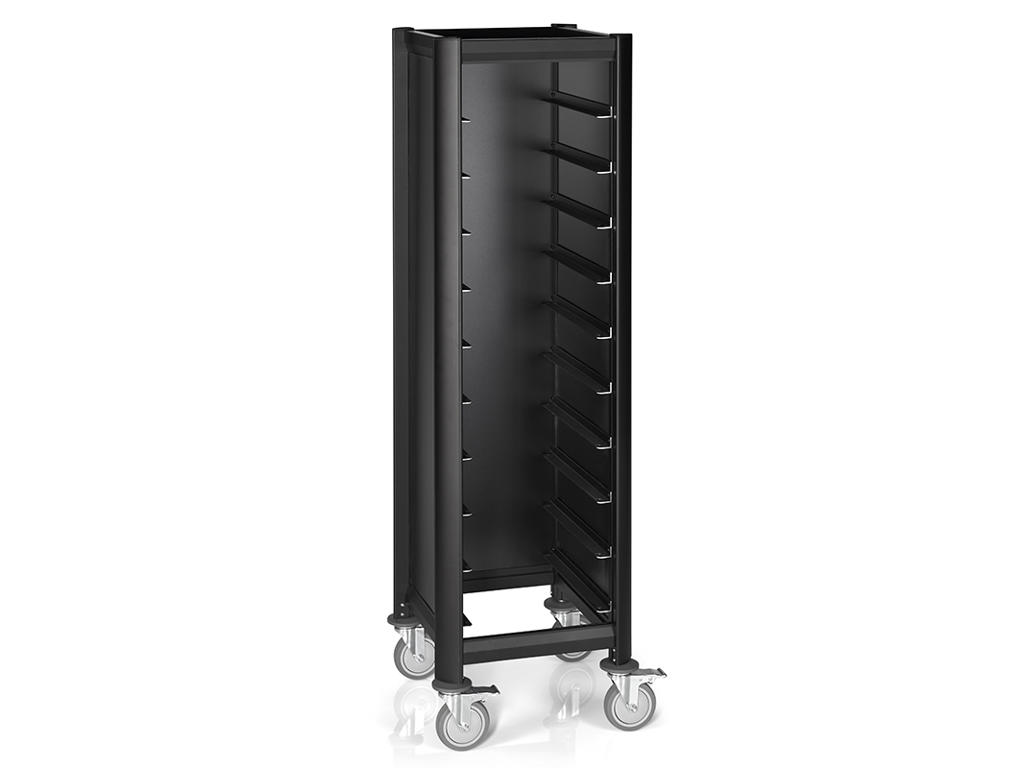 Vagn med sidor t/10 brickor 45,5x35,5