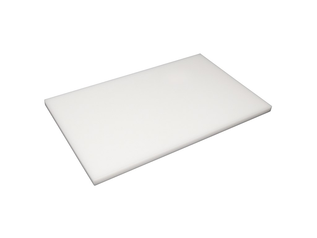 Skärbräda m polyd vit str 50x30x2,5cm