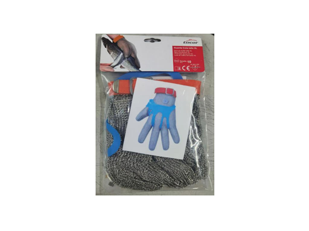 Brynjehandske Orange Vändbar XL 204 mm