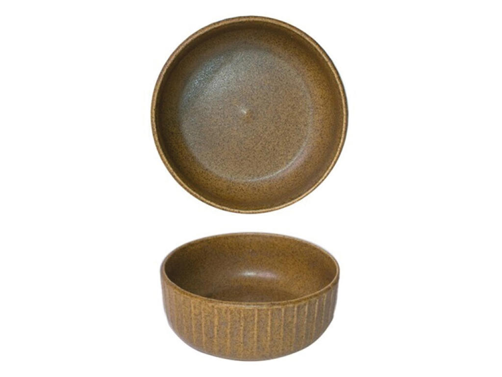 Skål Hög Ø13 cm Brun Gordion