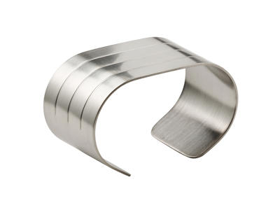 RAW Servettring Mat stål 4 st