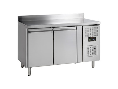 Frysdisk 2 dörrar m/bakkant GN1/1 G-line