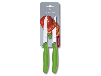 Tomatknivar, 11 cm, Victorinox, 2-pack, flera färger