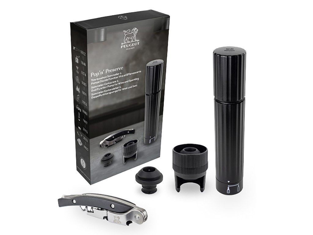 Gåvoset med Vinpump och Korkskruv