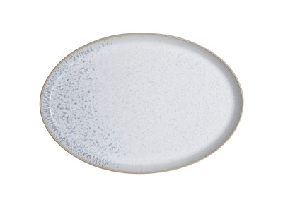Fad Oval 27x18,5x2,5cm Kiln Hvid