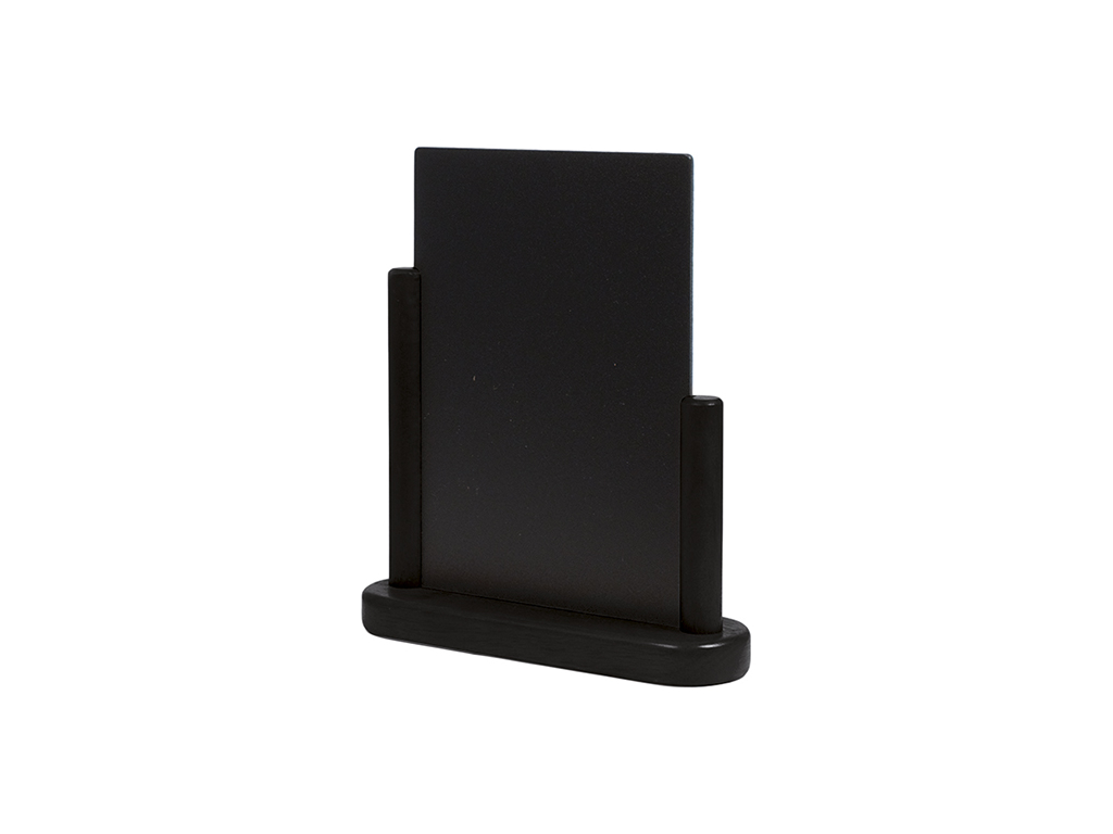 Tavla 15x21 cm A5 m/svart trä fot bord