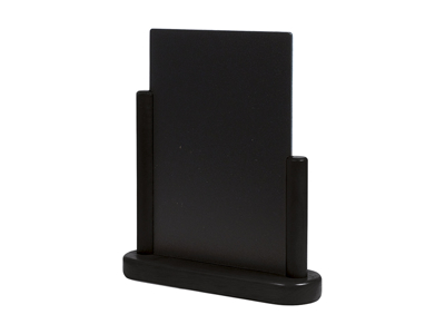 Tavla 15x21 cm A5 m/svart trä fot bord