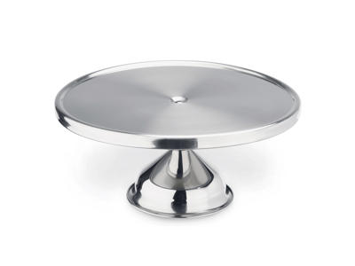 Tårtfat med fot Crom ø30cm H 14,5 cm
