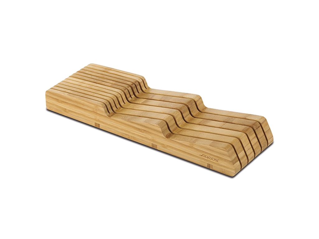 Knivhållare för låda, Arcos, bambu