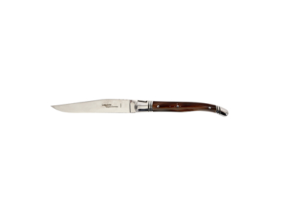 Steakkniv, Laguiole Prestige, Handtag av mörkt horn
