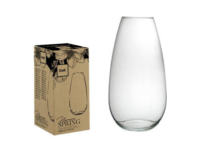 Vas Glas Ø180 mm H: 370 Vår