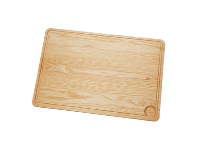 Skärbräda i ask, 60x40x2 cm