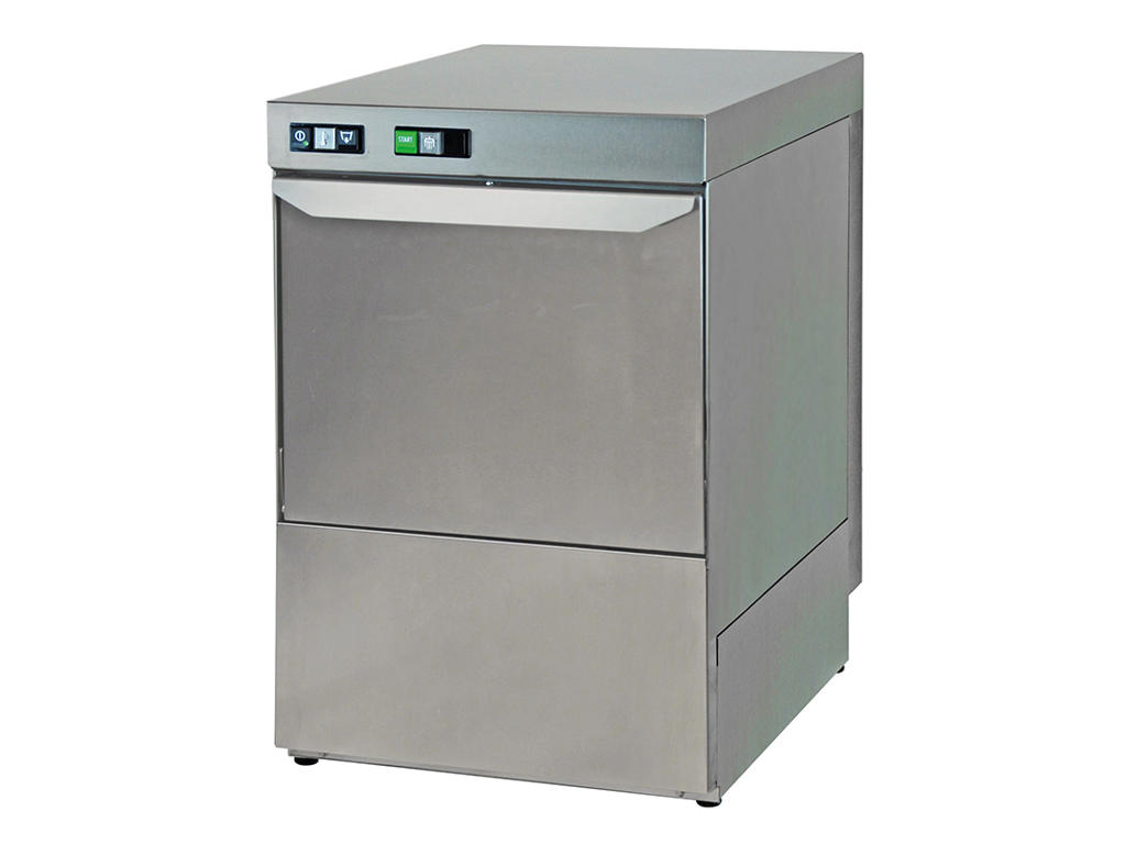 Diskmaskin under bänken med avloppspump