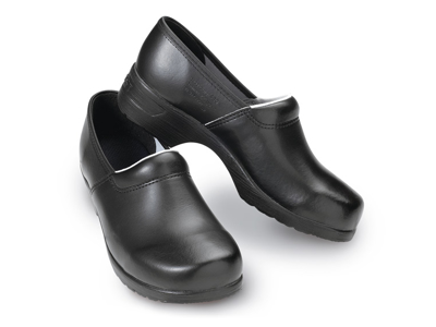 Träskor m/hälkap svart flex str 39