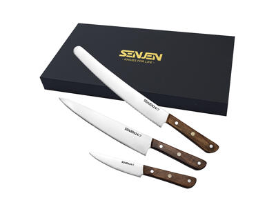 SENJEN Knivset 24/7 12-23-25 cm i låda