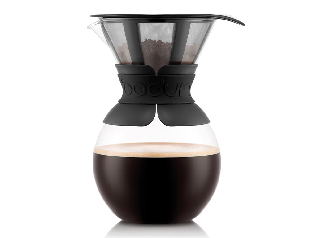 Kaffebryggare Pour Over Svart 8 koppar