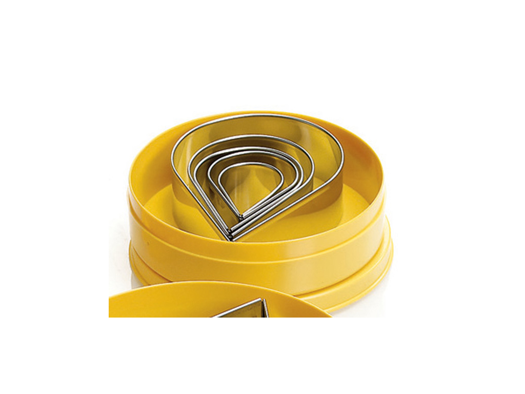 Utstickarsats droppe RF 6 delar 45-116 mm