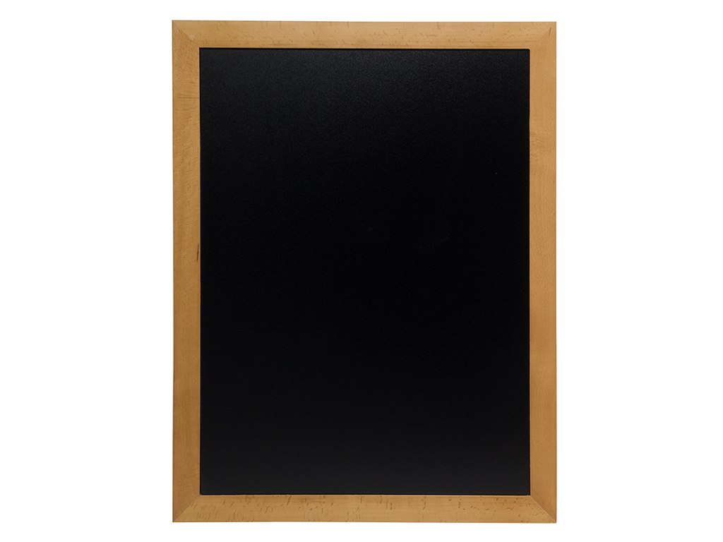 Tavla 70x90 cm teak lackad ram