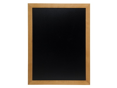 Tavla 70x90 cm teak lackad ram