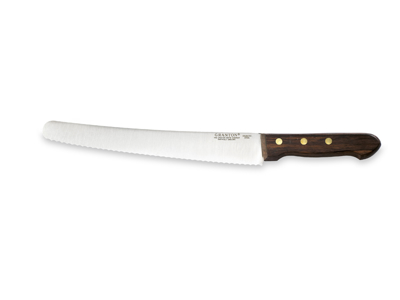 Universalkniv, 25 cm, Granton, Trähandtag