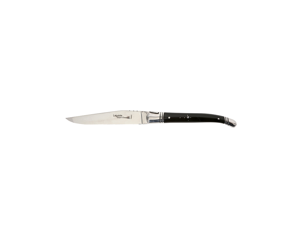 Steakkniv, Laguiole Prestige, Handtag av ebenholz