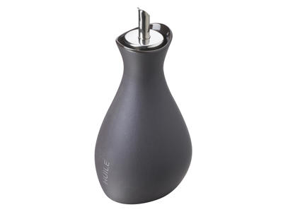 Oljeflaska med hällare 8x8 cm Skiffer Likid