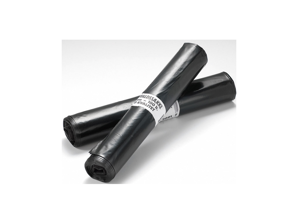 Soppsäckar Svarta 70 x 110 cm.