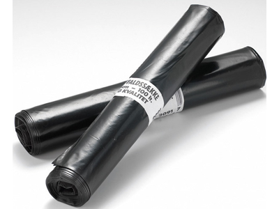 Soppsäckar Svarta 70 x 110 cm.