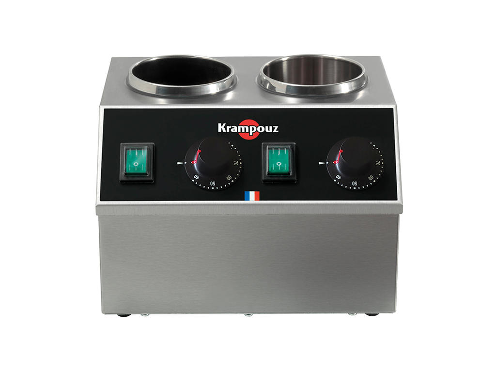 Chokladvärmare för 2 flaskor