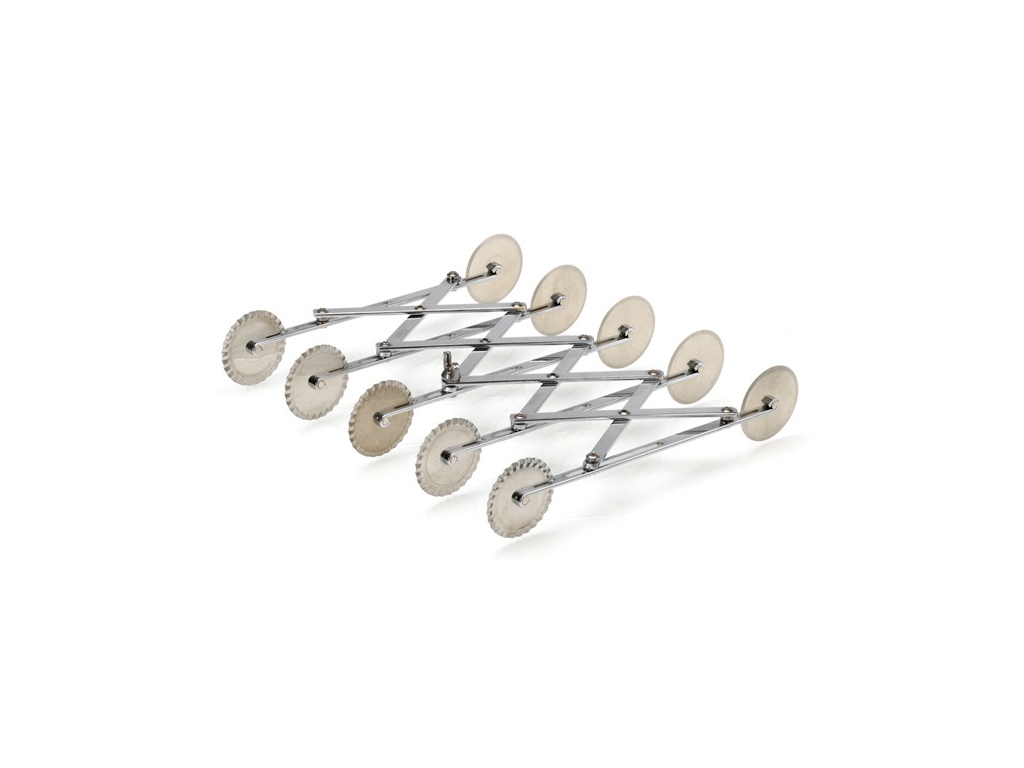 Degskärare rak & tandad med 5 hjul Ø55mm