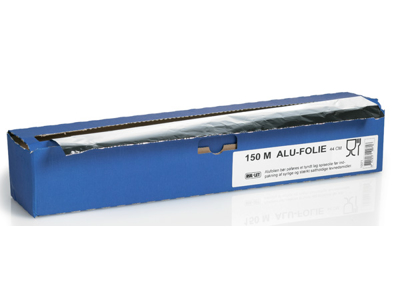 Alufolie 45 cm x 150 m i cutbox