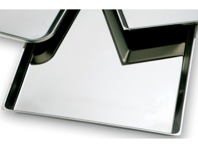 Bricka rostfri 40 x 30 cm