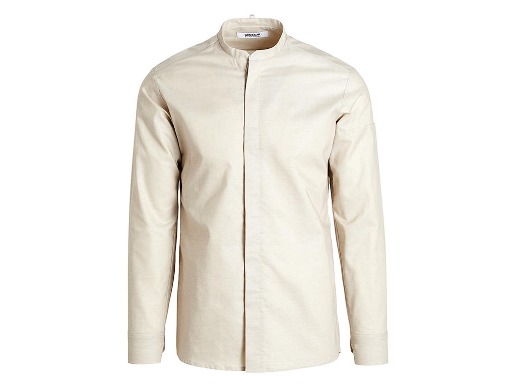 Oxford Herrskjorta Modern Fit Sand