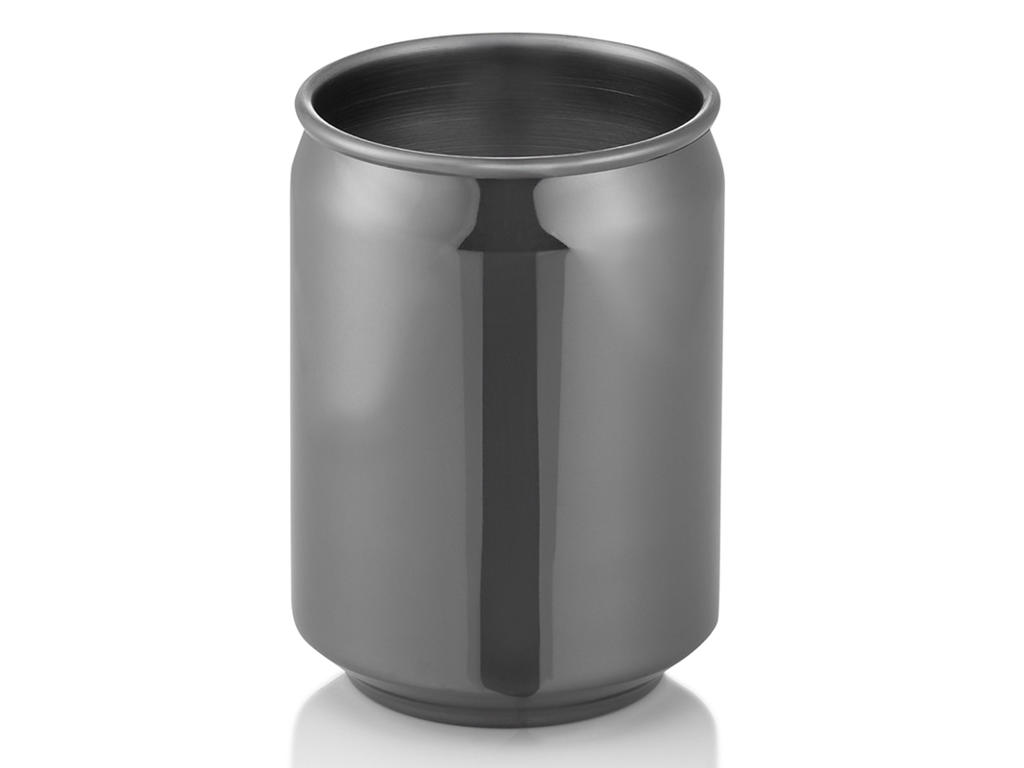 Krus u/hank Lige 0,35 l Grå Nocturn Ø 7c