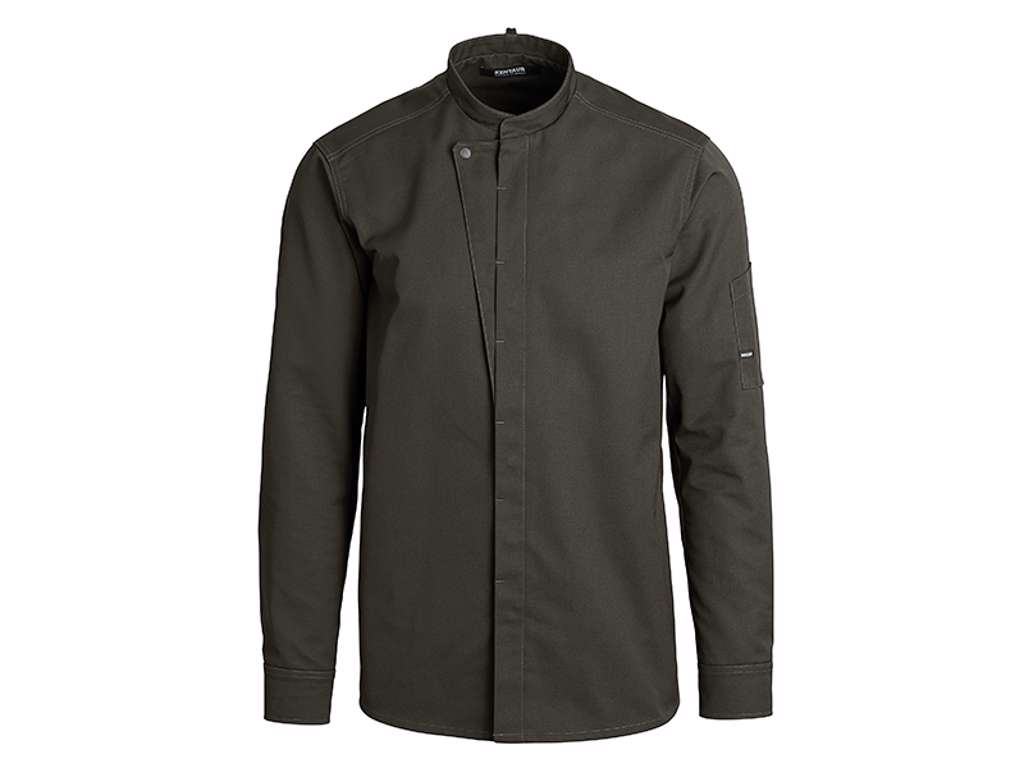 Kentaur Kockjacka cypres oliv m/tryckknapp