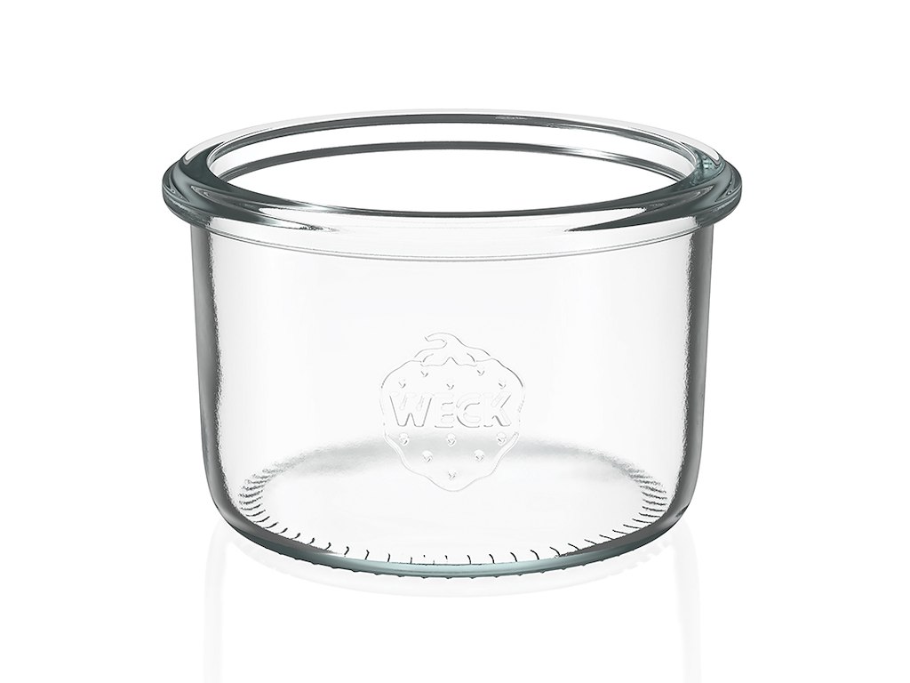 Weck Syltningsglas u. lock lågt 200 ml