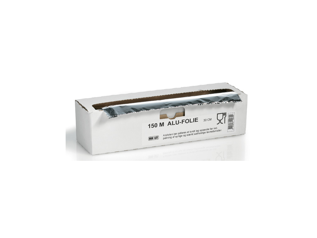Alufolie 30 cm x 150 m i cutbox