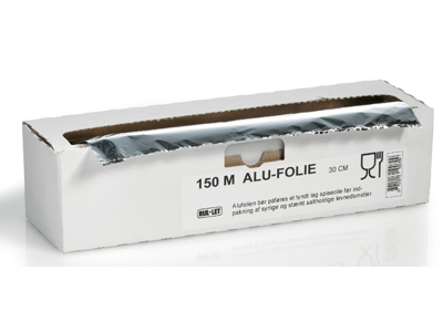 Alufolie 30 cm x 150 m i cutbox