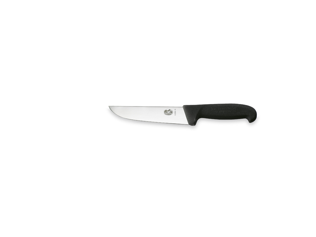 Slaktkniv, 16 cm, Victorinox Fibrox, svart