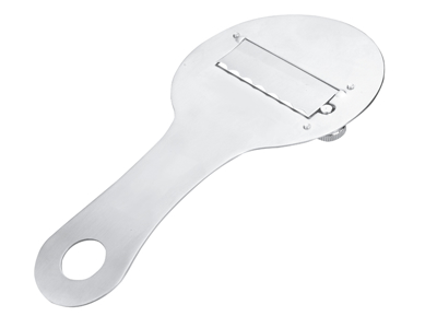 Truffelhövel 18 cm rostfritt stål