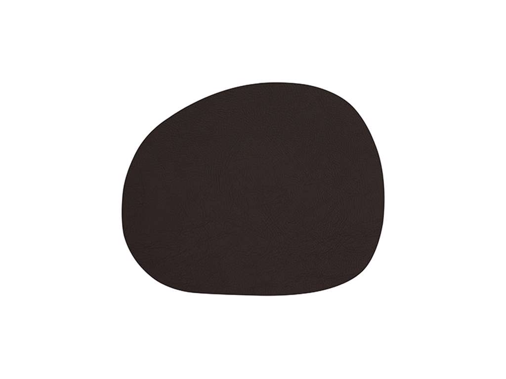 RAW Däckservett läder 41x35,5 cm brun