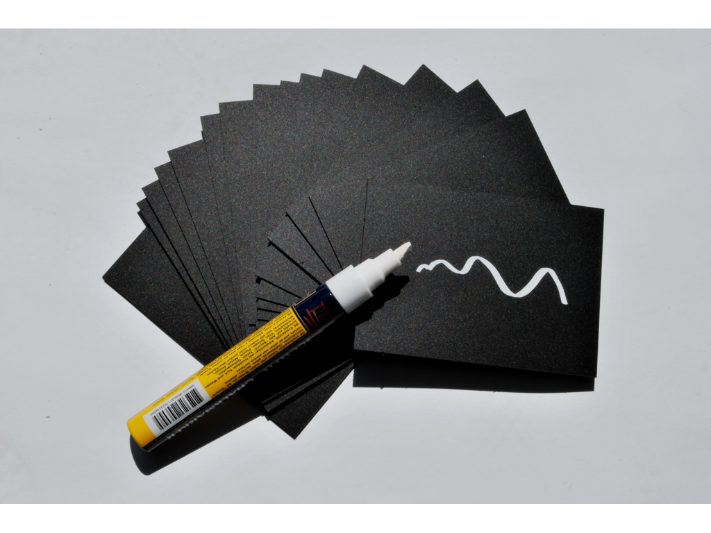 Prisskylt A8 20 st paket + 1 vit tusch