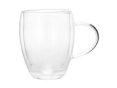 Glas m/hank 35cl Dubbeltväggad 2st Curv