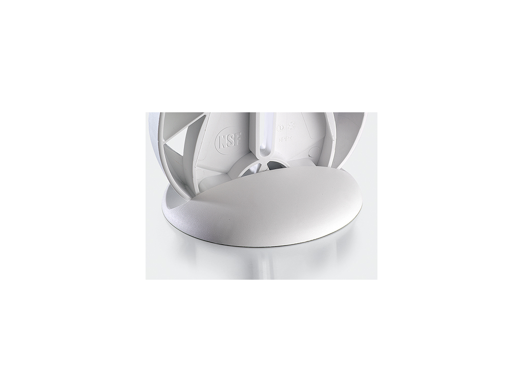 Fot till knivavdragare, F. Dick, Vit