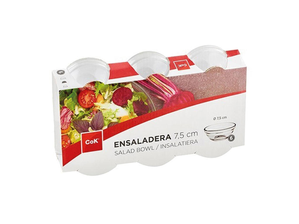 Skål Stapelbar Ø7,5 cm 6-pak Cok