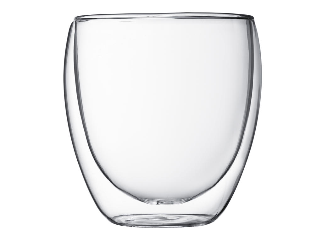 Glas 0,25L Dubbelväggad 2st Bodum