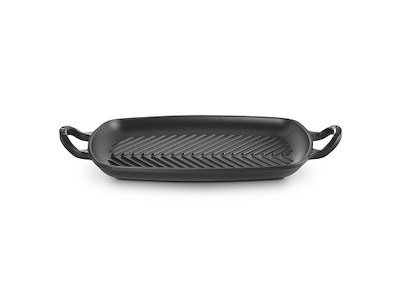 Grillpanna med mat-svart 30x28cm